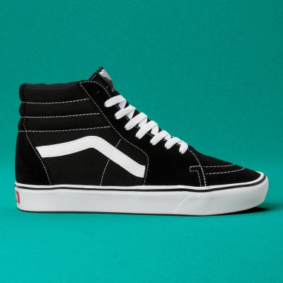 Vans Comfycush Sk8-Hi - Kadın Bilekli Ayakkabı (Siyah)